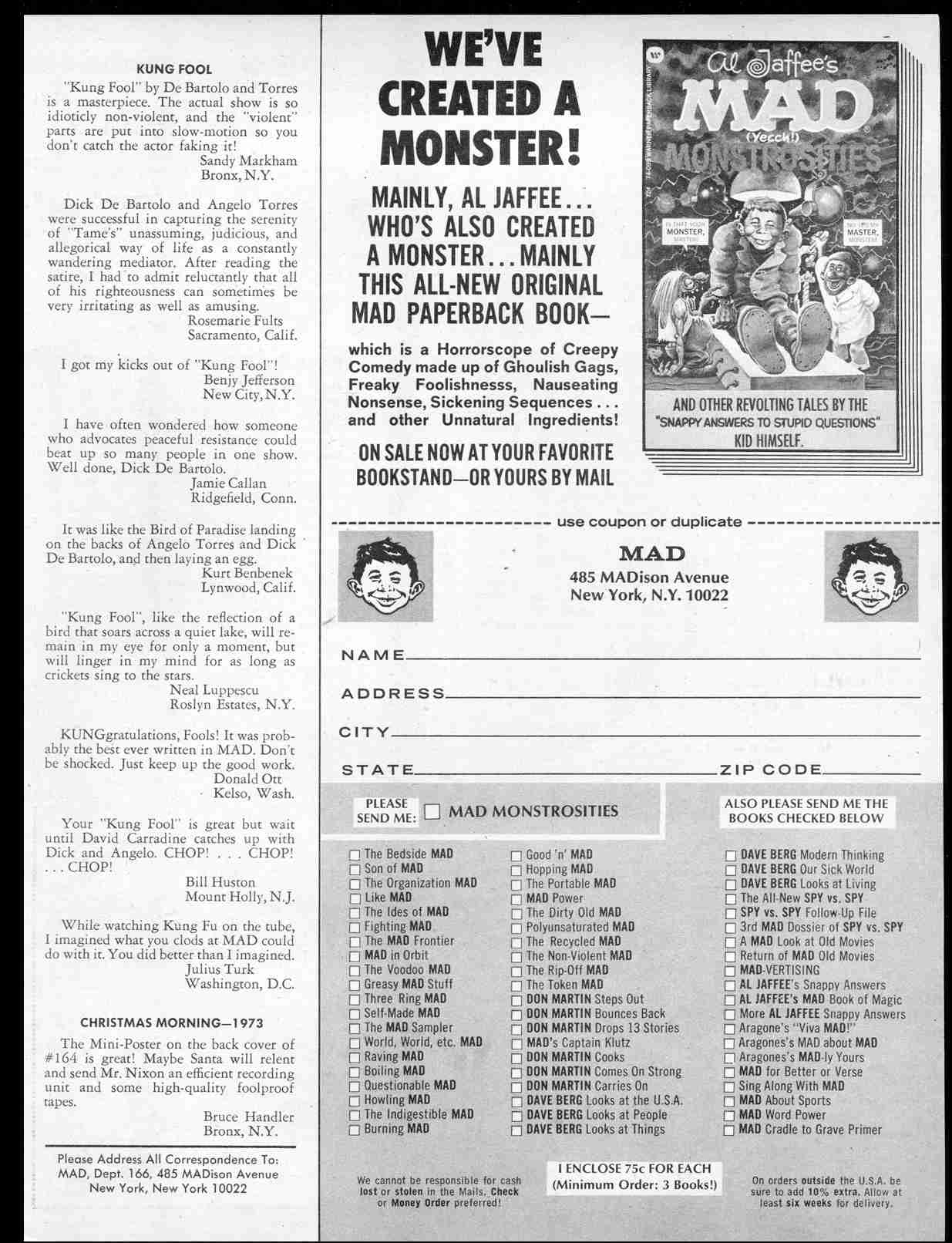 Read online MAD comic -  Issue #166 - 5