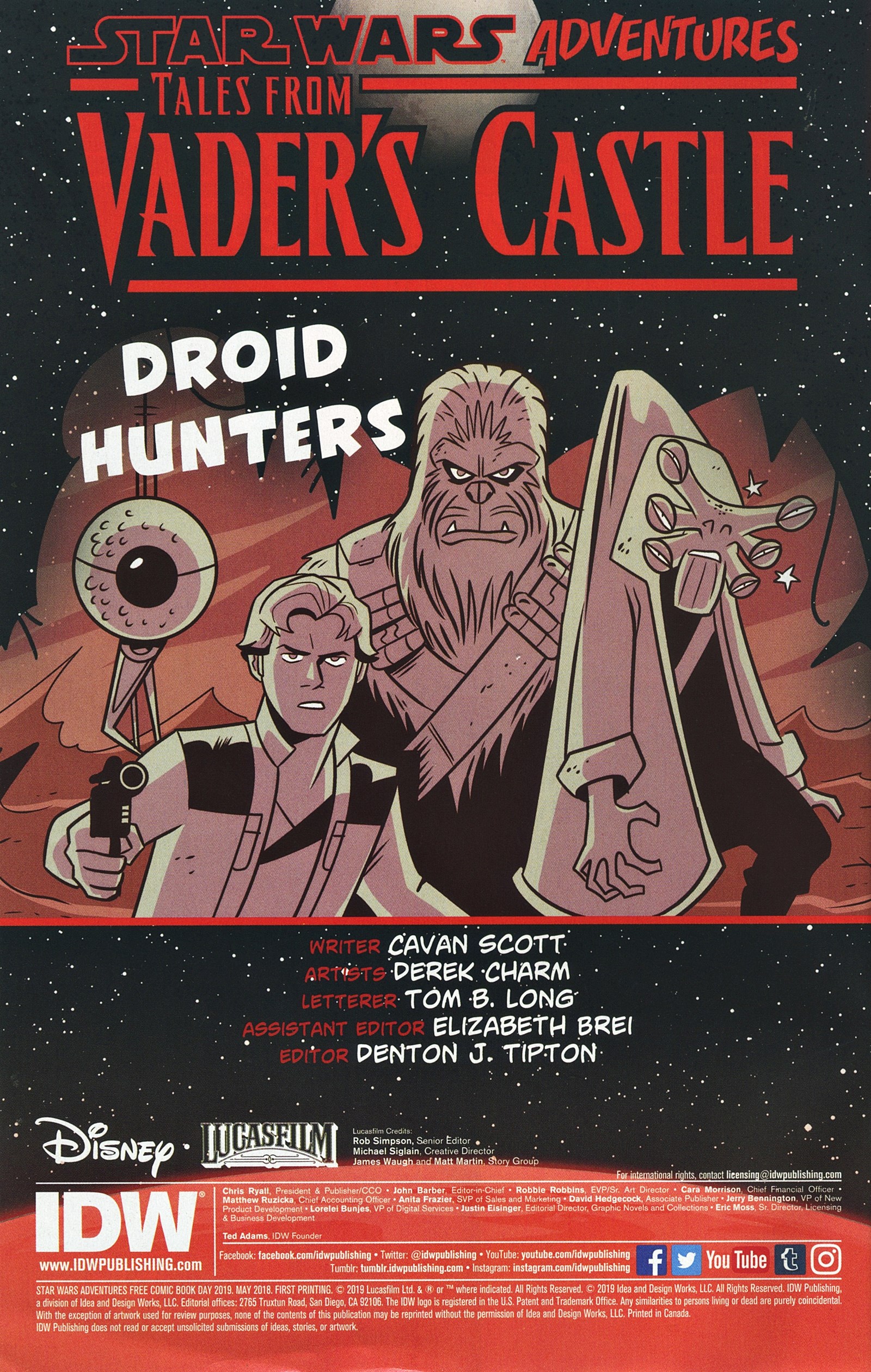 Read online Free Comic Book Day 2019 comic -  Issue # Star Wars Adventures - 2