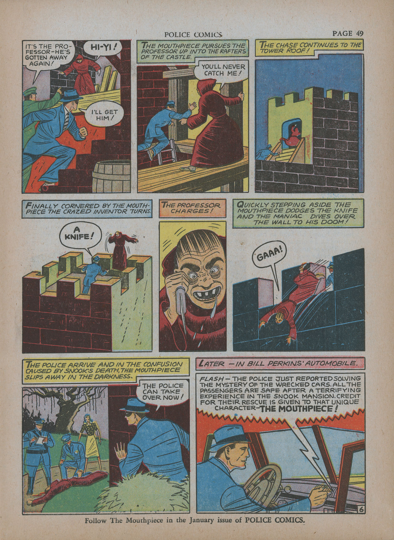 Read online Police Comics comic -  Issue #5 - 53