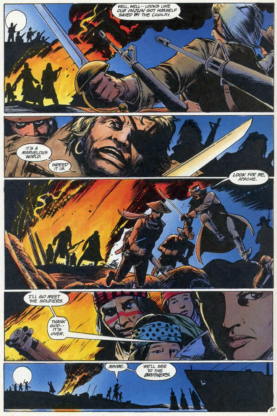 Read online Scout: War Shaman comic -  Issue #4 - 21