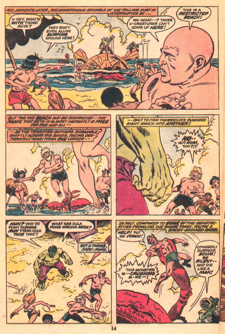 Read online The Defenders (1972) comic -  Issue #7 - 11