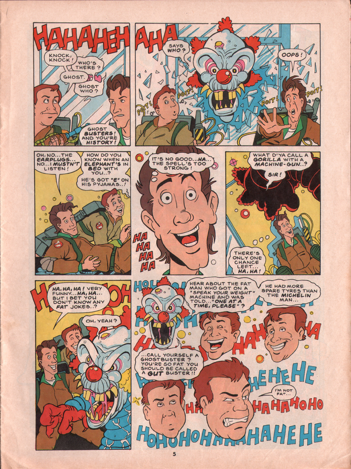 Read online The Real Ghostbusters comic -  Issue #4 - 5