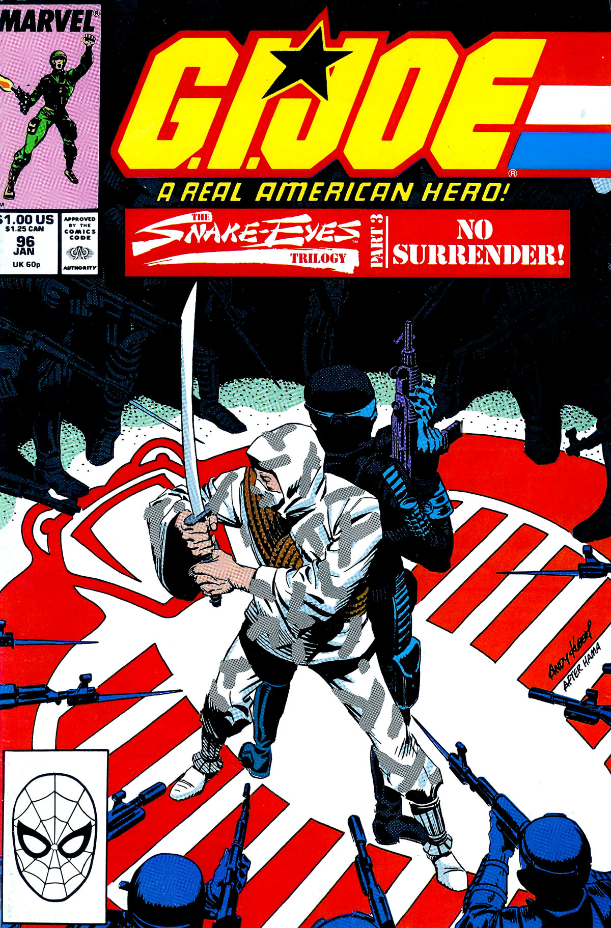 Read online G.I. Joe: A Real American Hero comic -  Issue #96 - 1