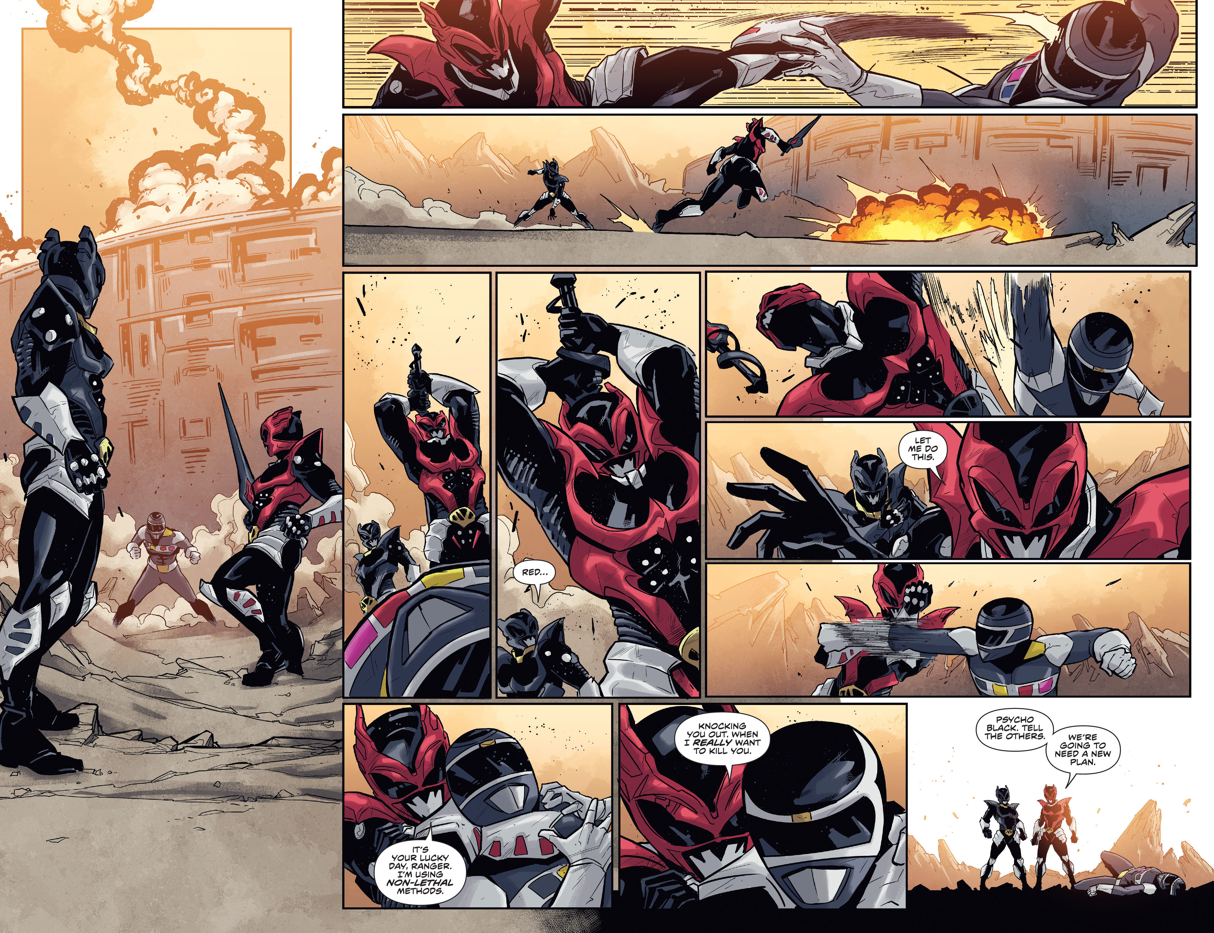 Read online Saban's Power Rangers: The Psycho Path comic -  Issue # TPB - 71