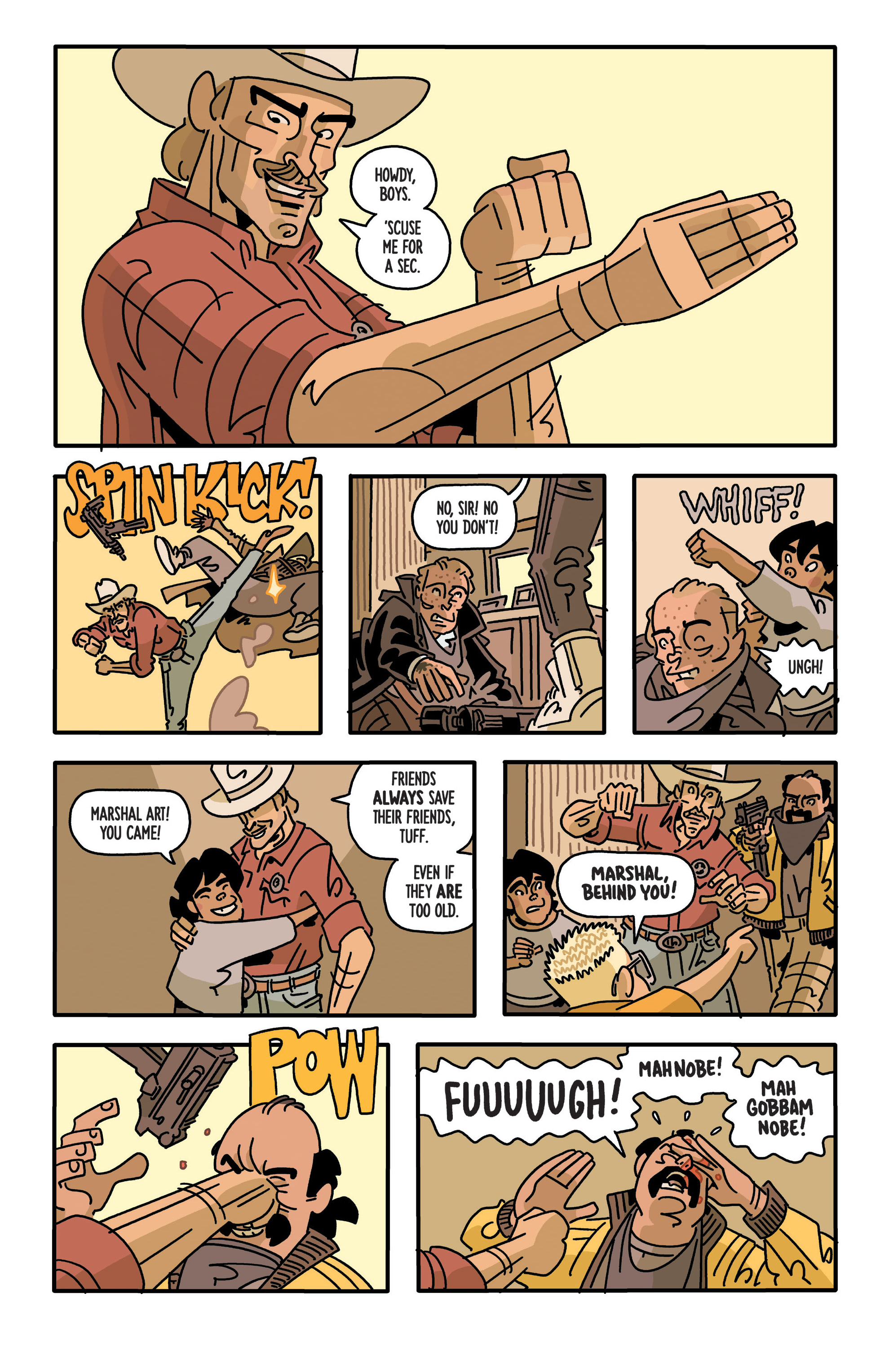 Read online The Six Sidekicks of Trigger Keaton comic -  Issue #1 - 4