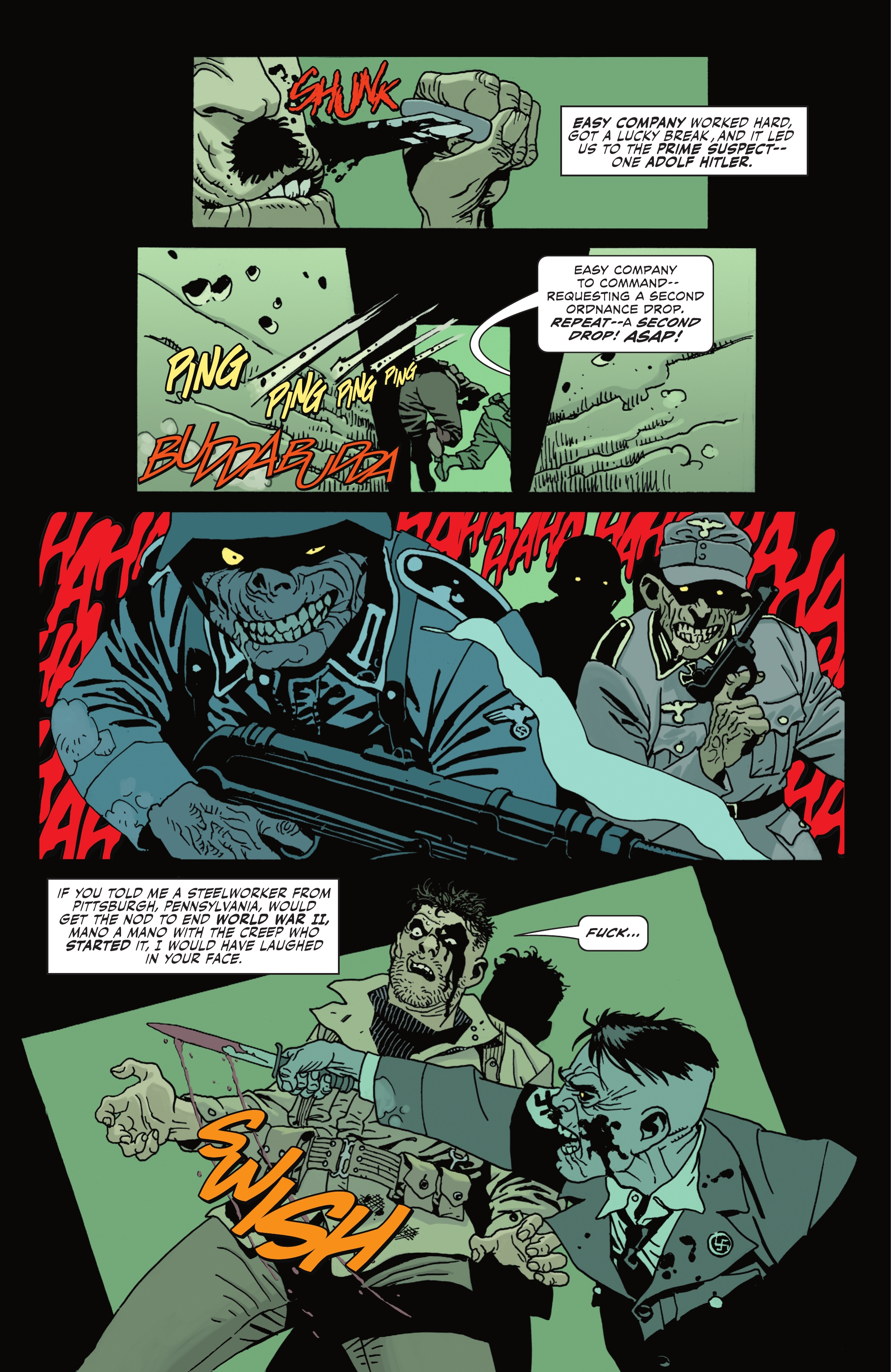 Read online DC Horror Presents: Sgt. Rock vs. The Army of the Dead comic -  Issue #6 - 4