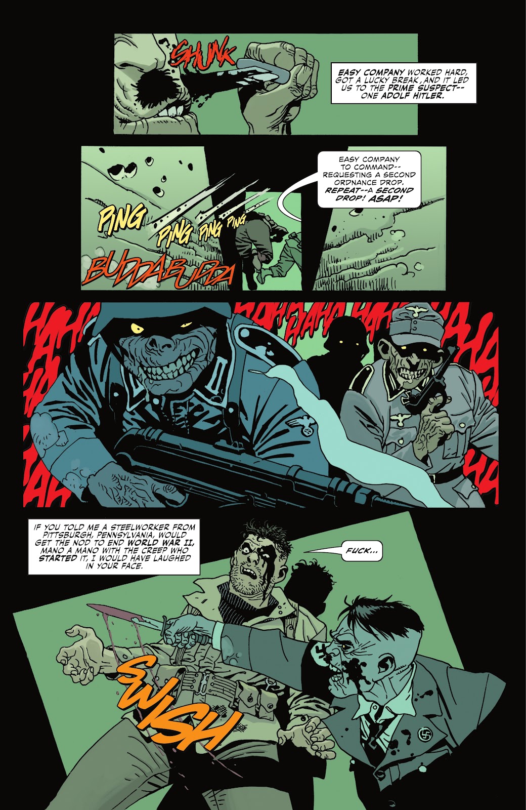 DC Horror Presents: Sgt. Rock vs. The Army of the Dead issue 6 - Page 4