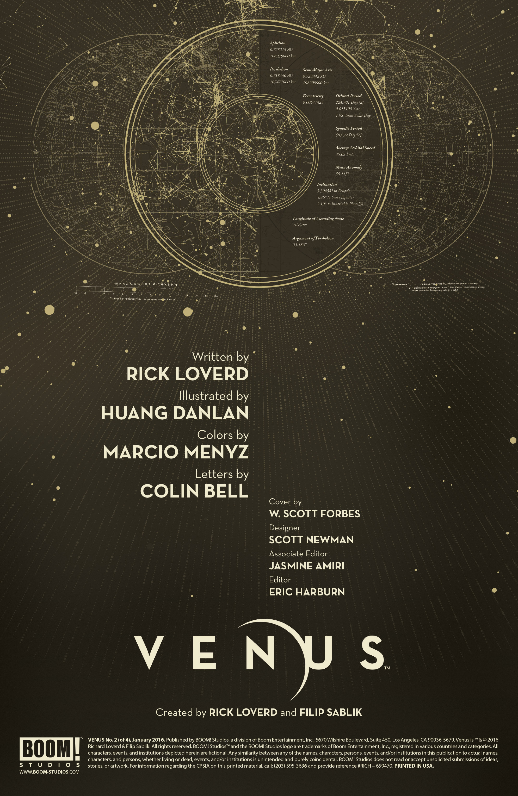 Read online Venus (2015) comic -  Issue #2 - 2