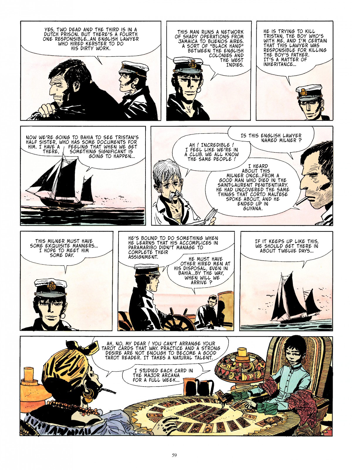 Read online Corto Maltese comic -  Issue # TPB 3 - 47