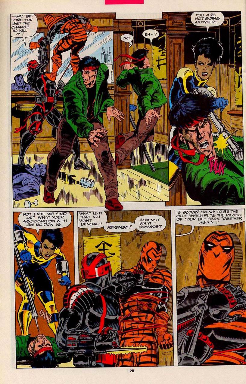 Read online Night Thrasher: Four Control comic -  Issue #1 - 21