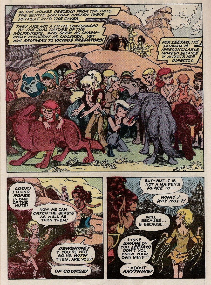 Read online ElfQuest comic -  Issue #7 - 19