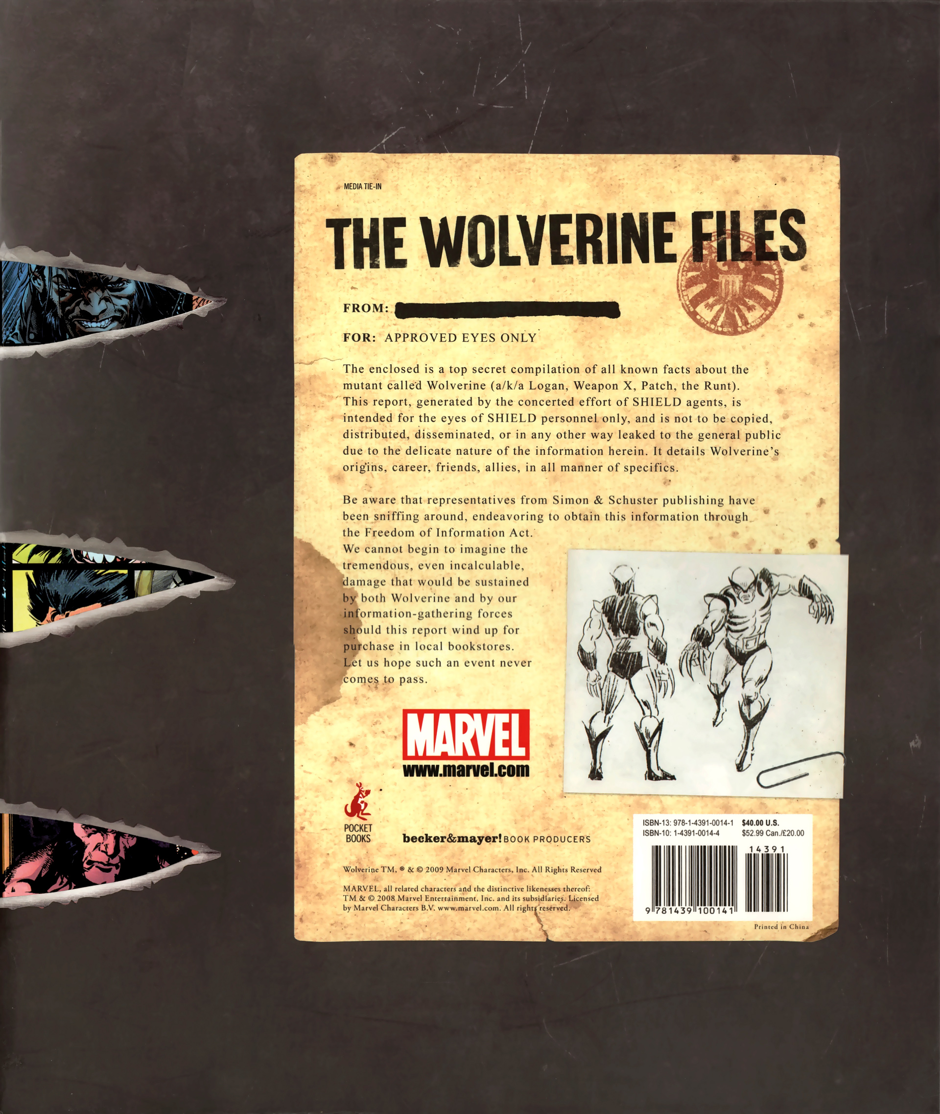 Read online The Wolverine Files comic -  Issue # TPB - 154