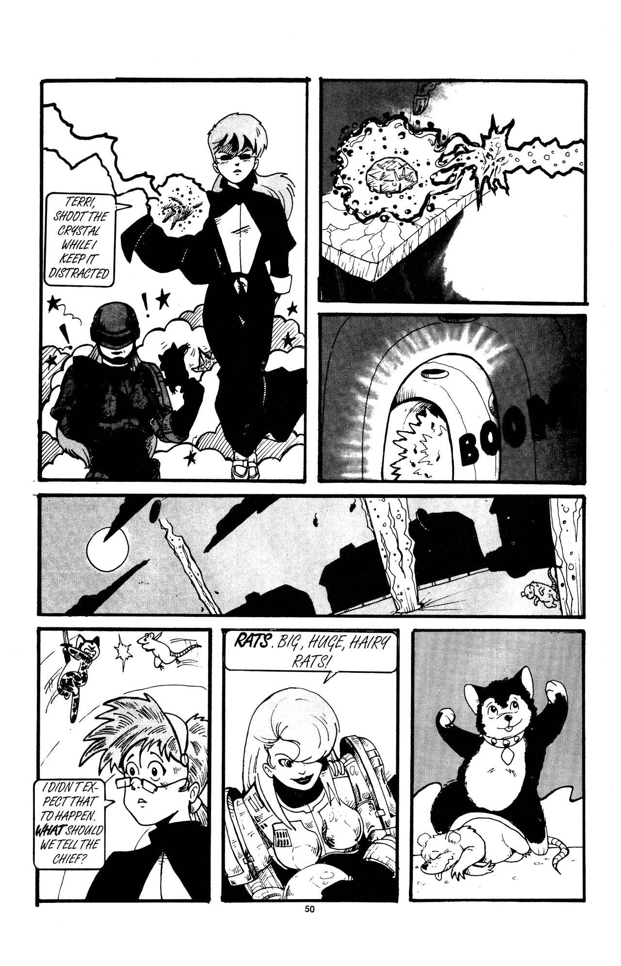 Read online Girls of Ninja High School comic -  Issue #2 - 50