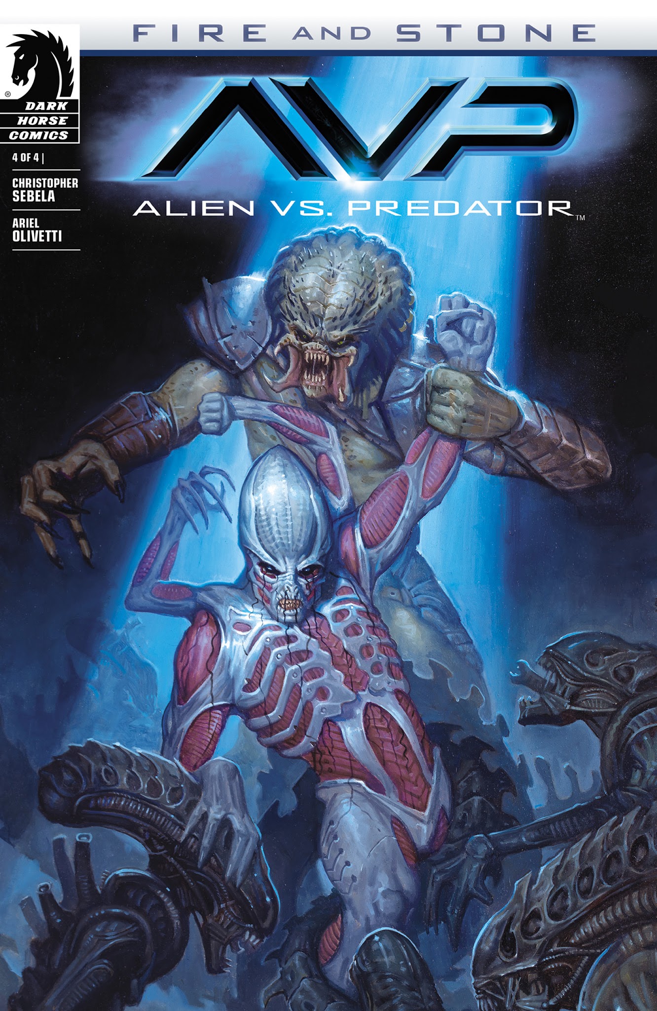 Read online Alien vs. Predator: Fire and Stone comic -  Issue #4 - 1