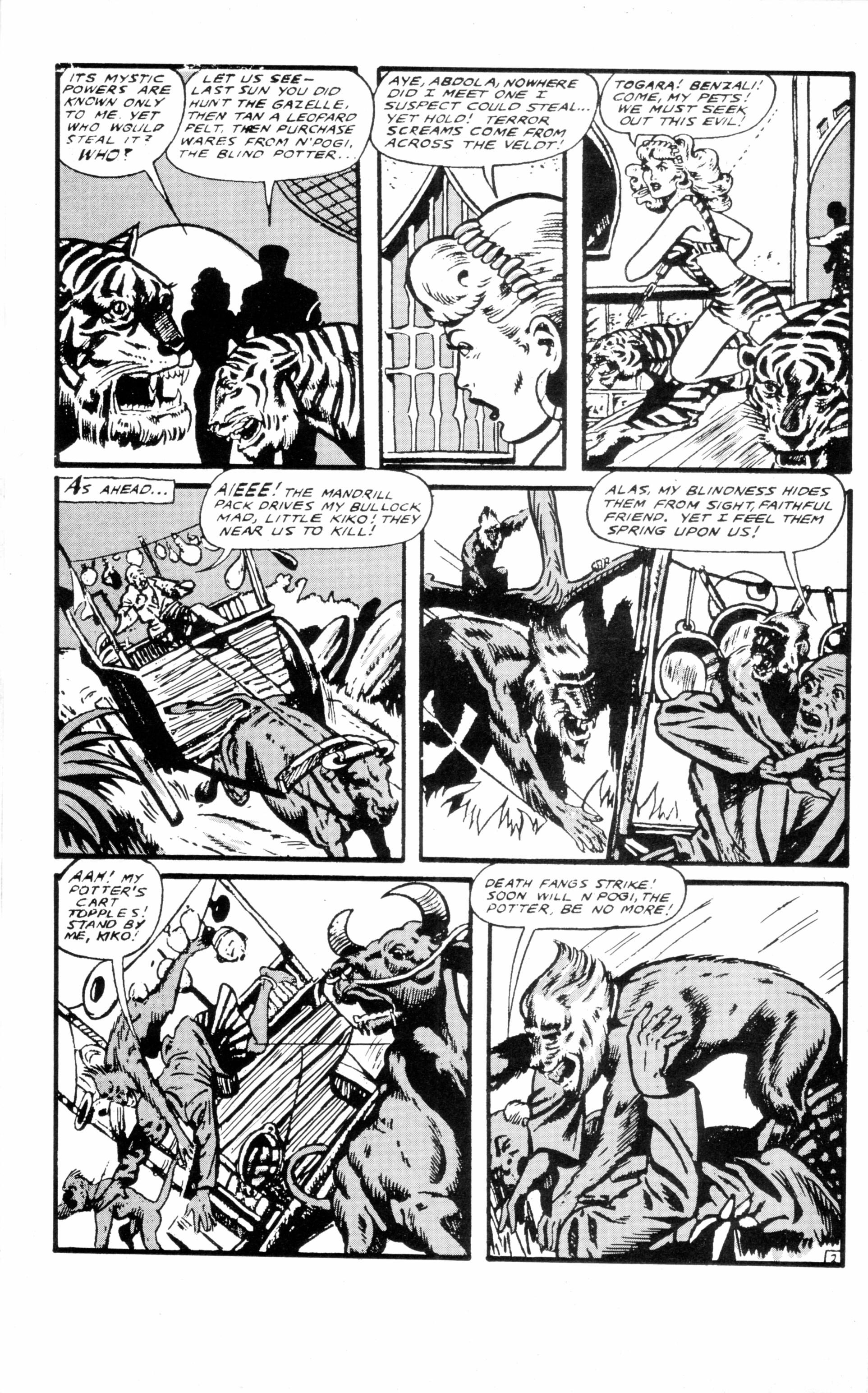 Read online Jungle Girls (1988) comic -  Issue #5 - 16