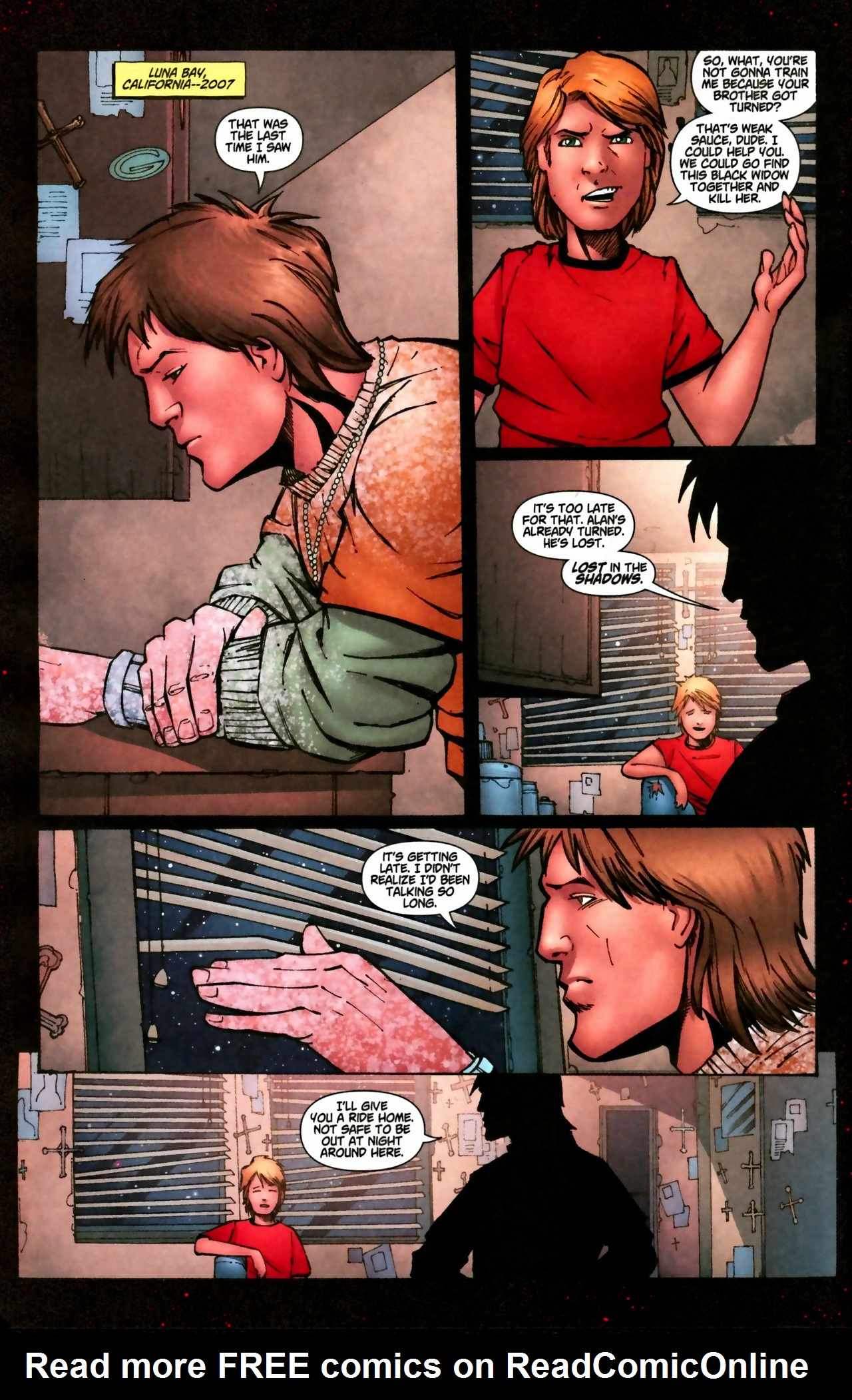 Read online Lost Boys: Reign of Frogs comic -  Issue #4 - 9