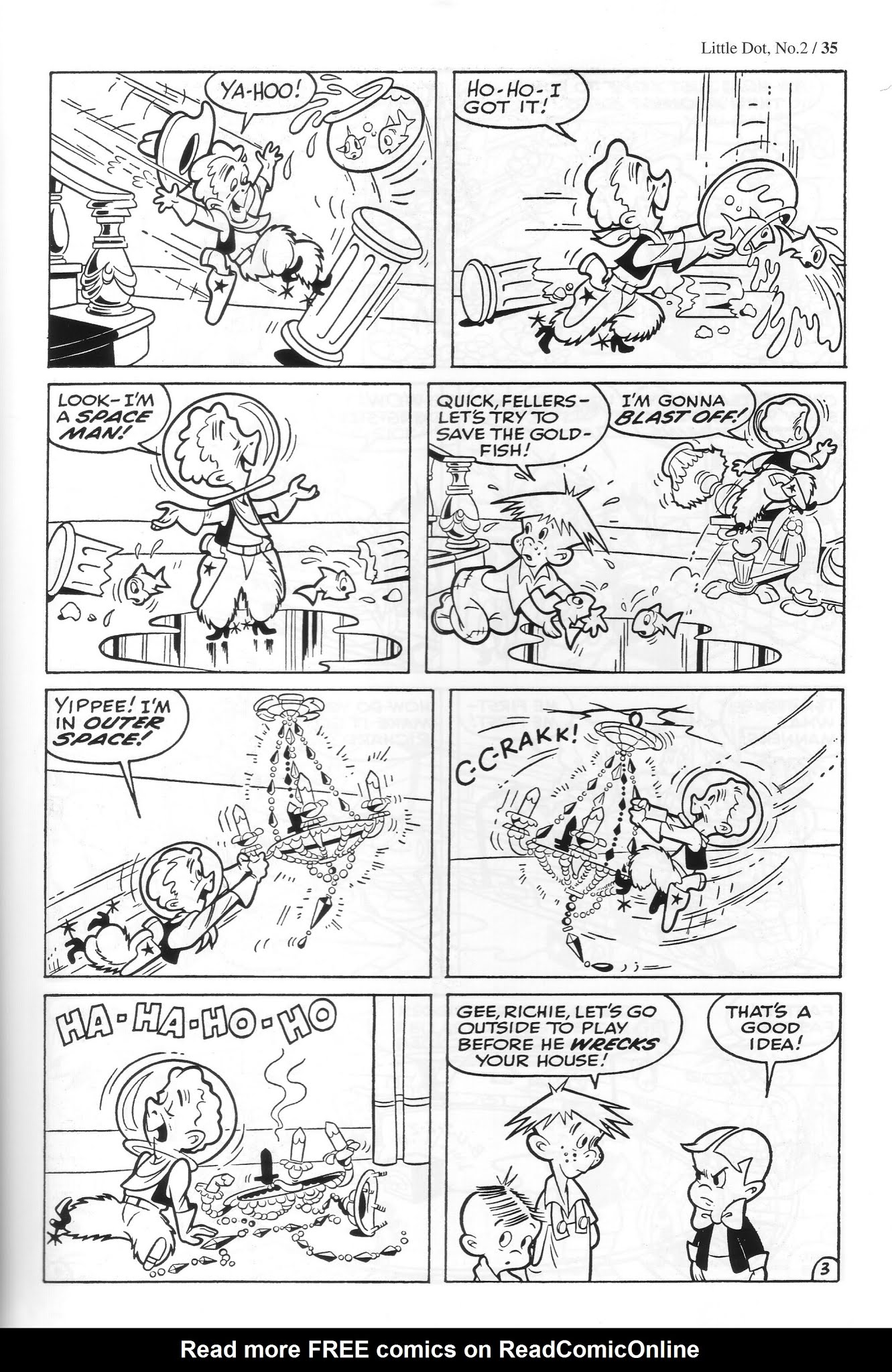 Read online Harvey Comics Classics comic -  Issue # TPB 2 (Part 1) - 36
