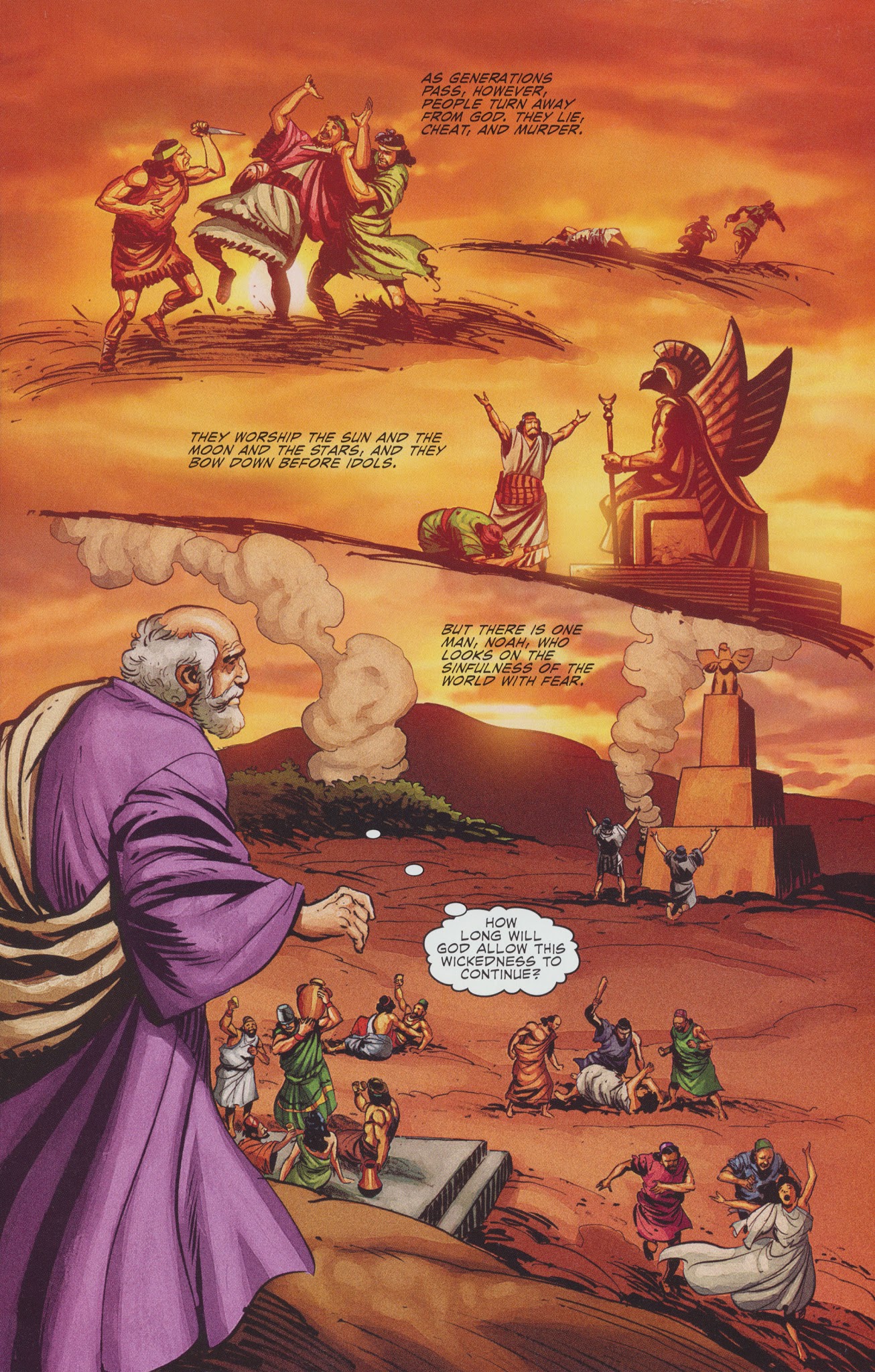 Read online The Action Bible comic -  Issue # TPB 1 - 33