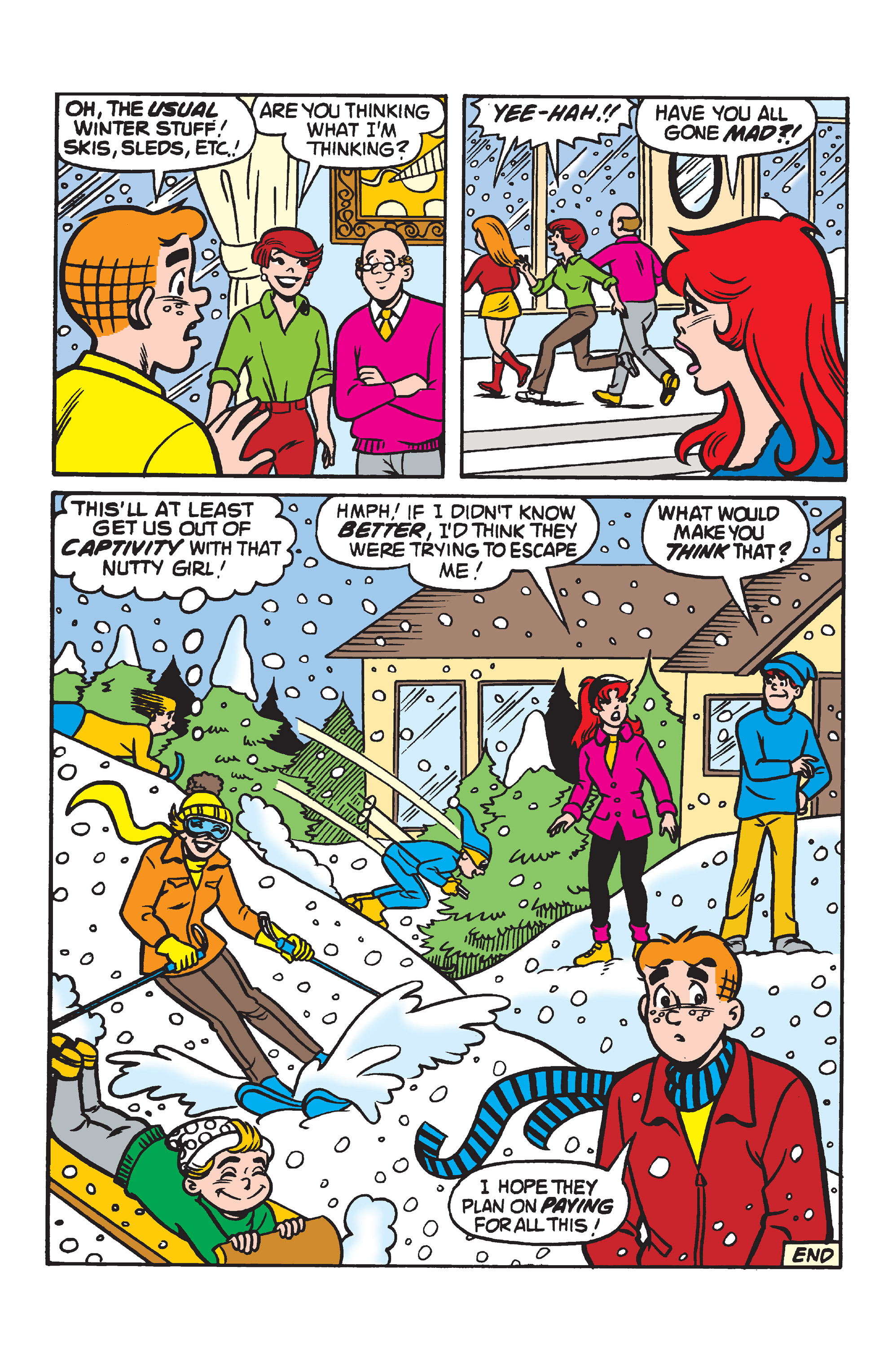 Read online B&V Friends: Snow Day! comic -  Issue # TPB - 25