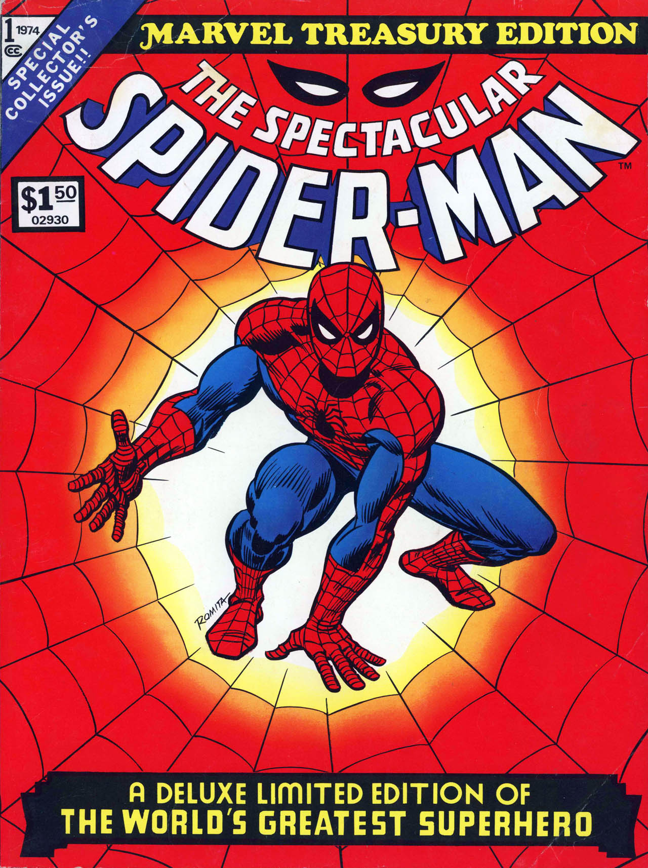 Read online Marvel Treasury Edition comic -  Issue #1 - 1