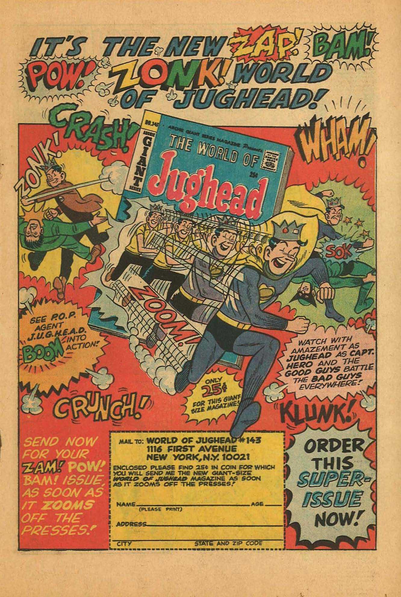 Read online Reggie and Me (1966) comic -  Issue #20 - 19