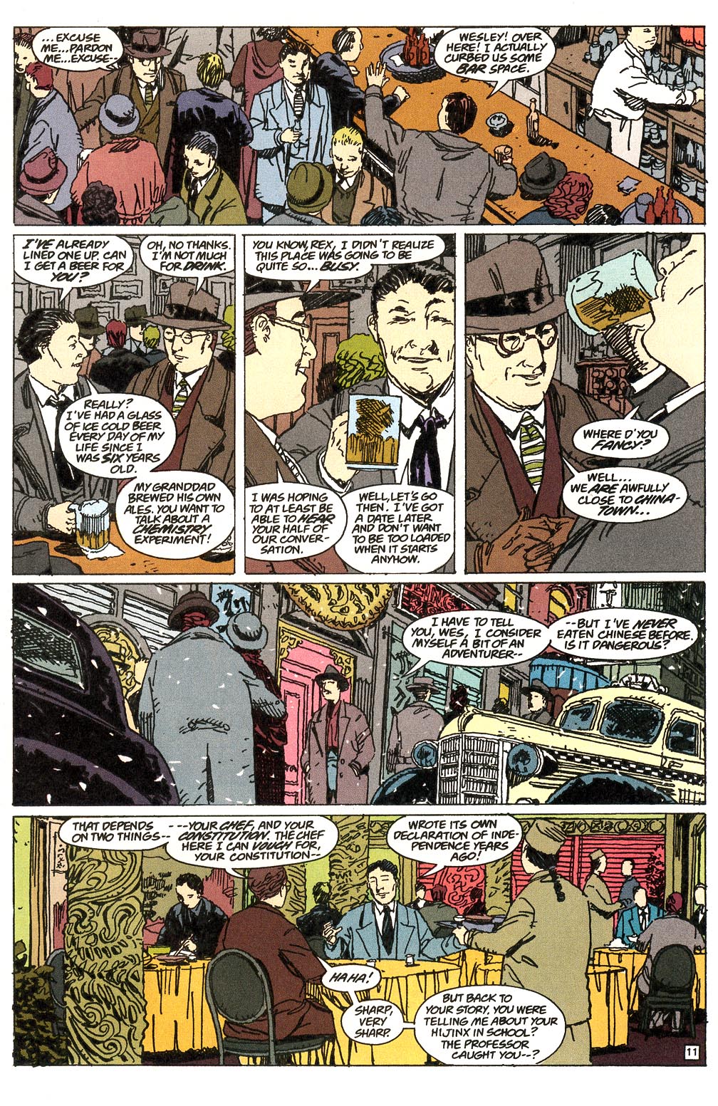 Sandman Mystery Theatre Issue #30 #31 - English 11