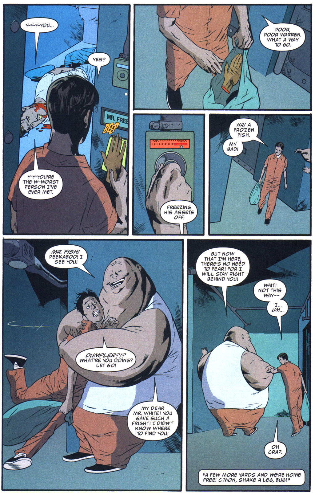 Read online Arkham Asylum: Living Hell comic -  Issue #5 - 21