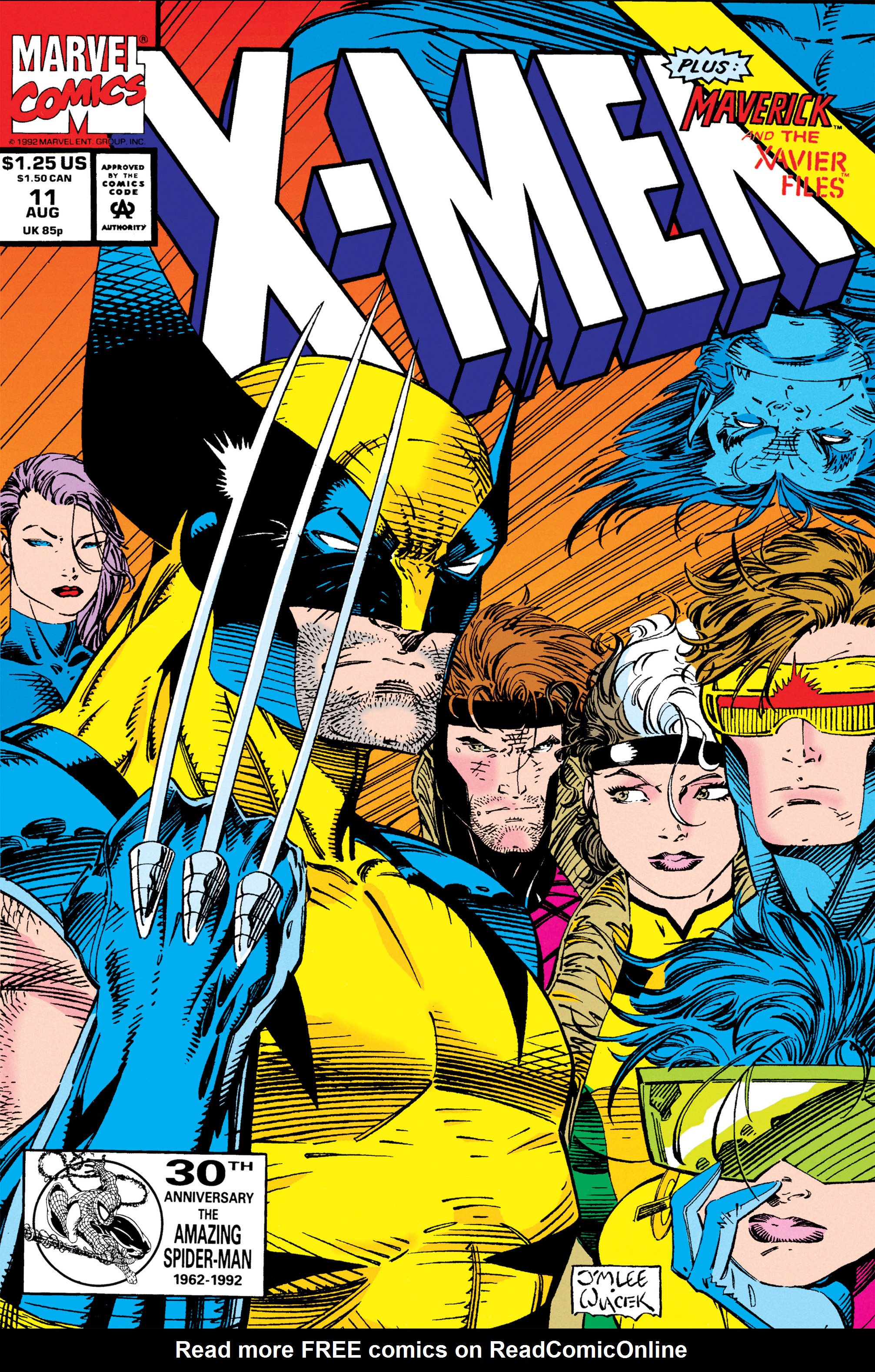 Read online X-Men (1991) comic -  Issue #11 - 1
