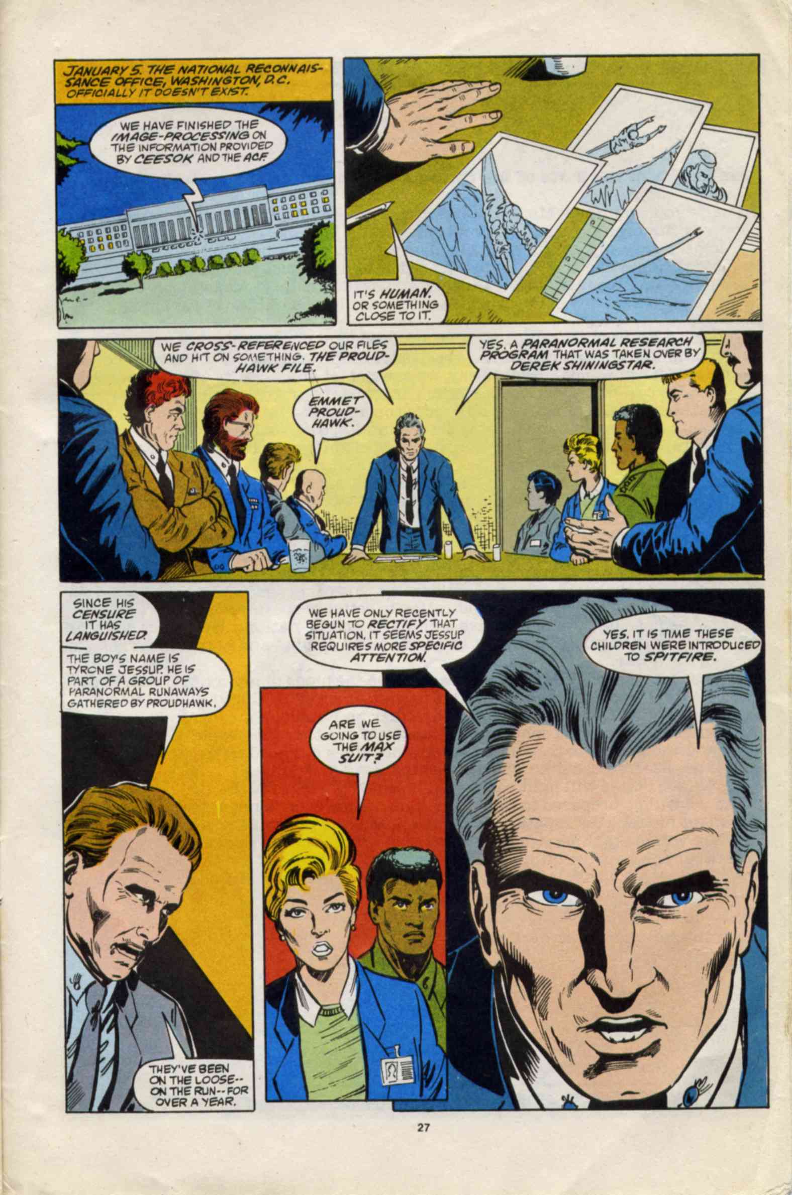 Read online Psi-Force comic -  Issue #19 - 28