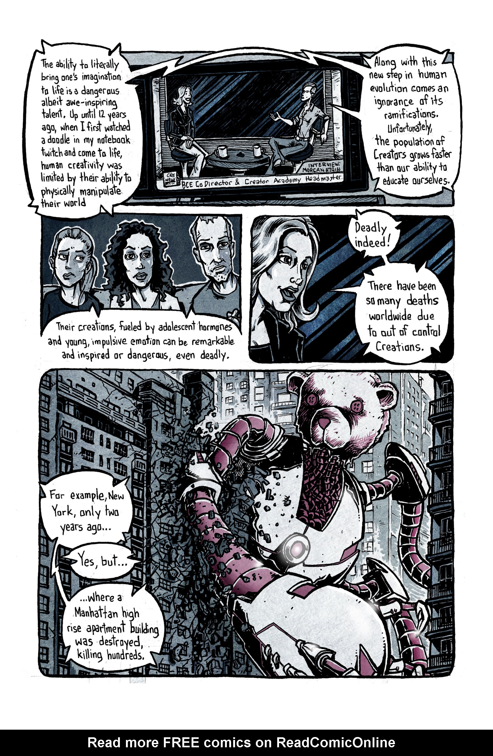 Read online The Creators comic -  Issue #1 - 22