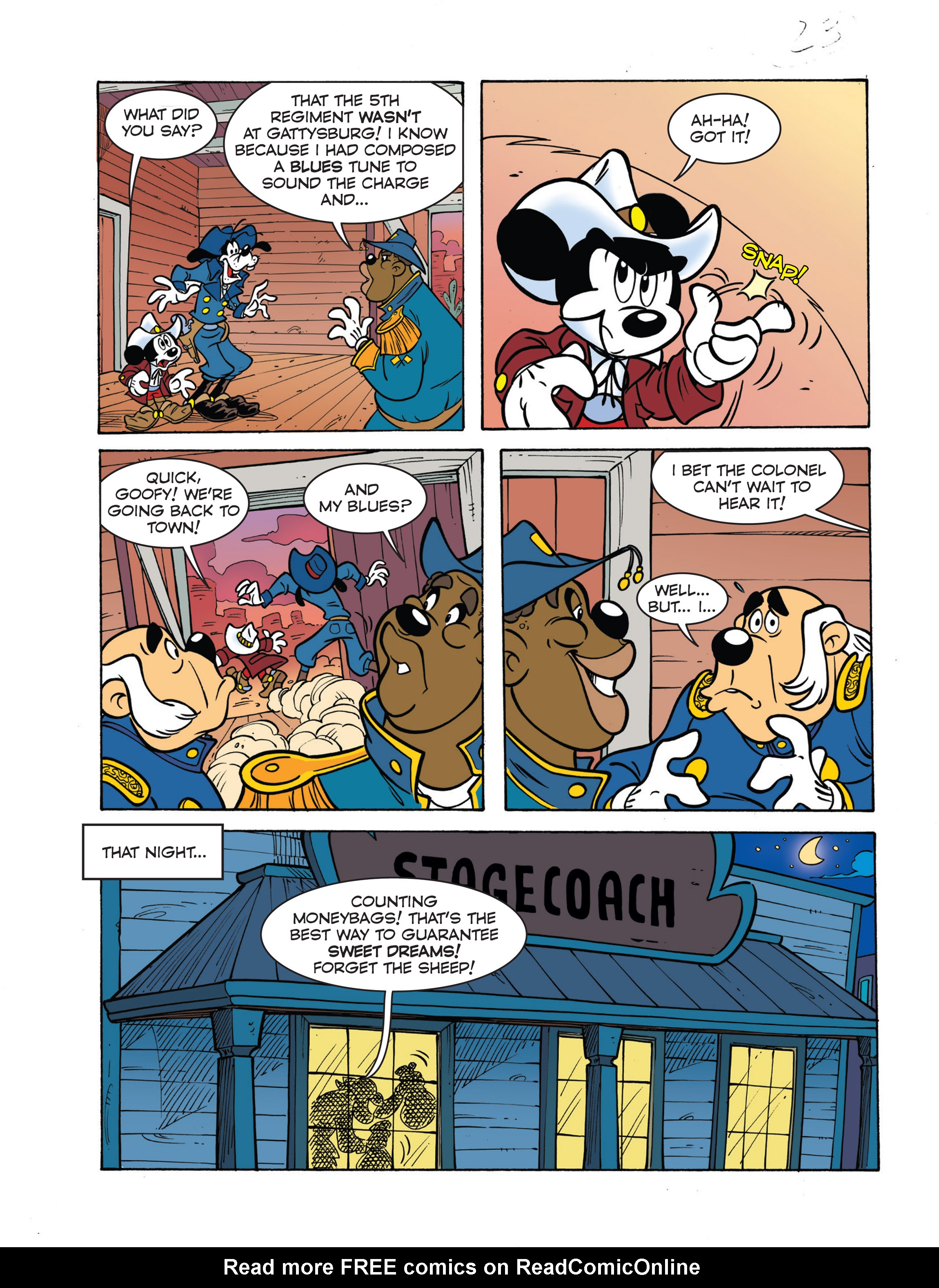 Read online Weird West Mickey: Stagecoach to Ghost Town comic -  Issue # Full - 24