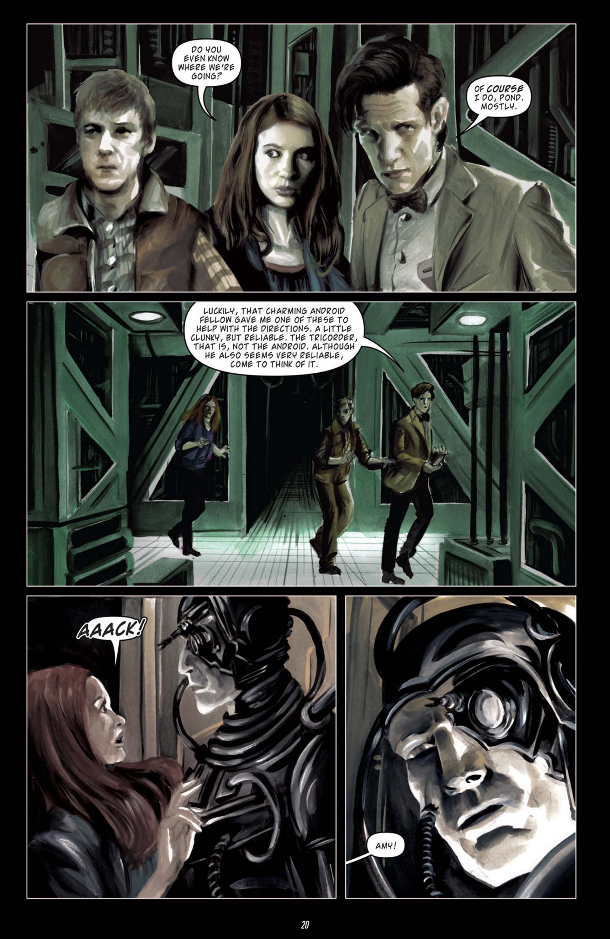 Read online Star Trek: The Next Generation/Doctor Who: Assimilation² comic -  Issue #6 - 23