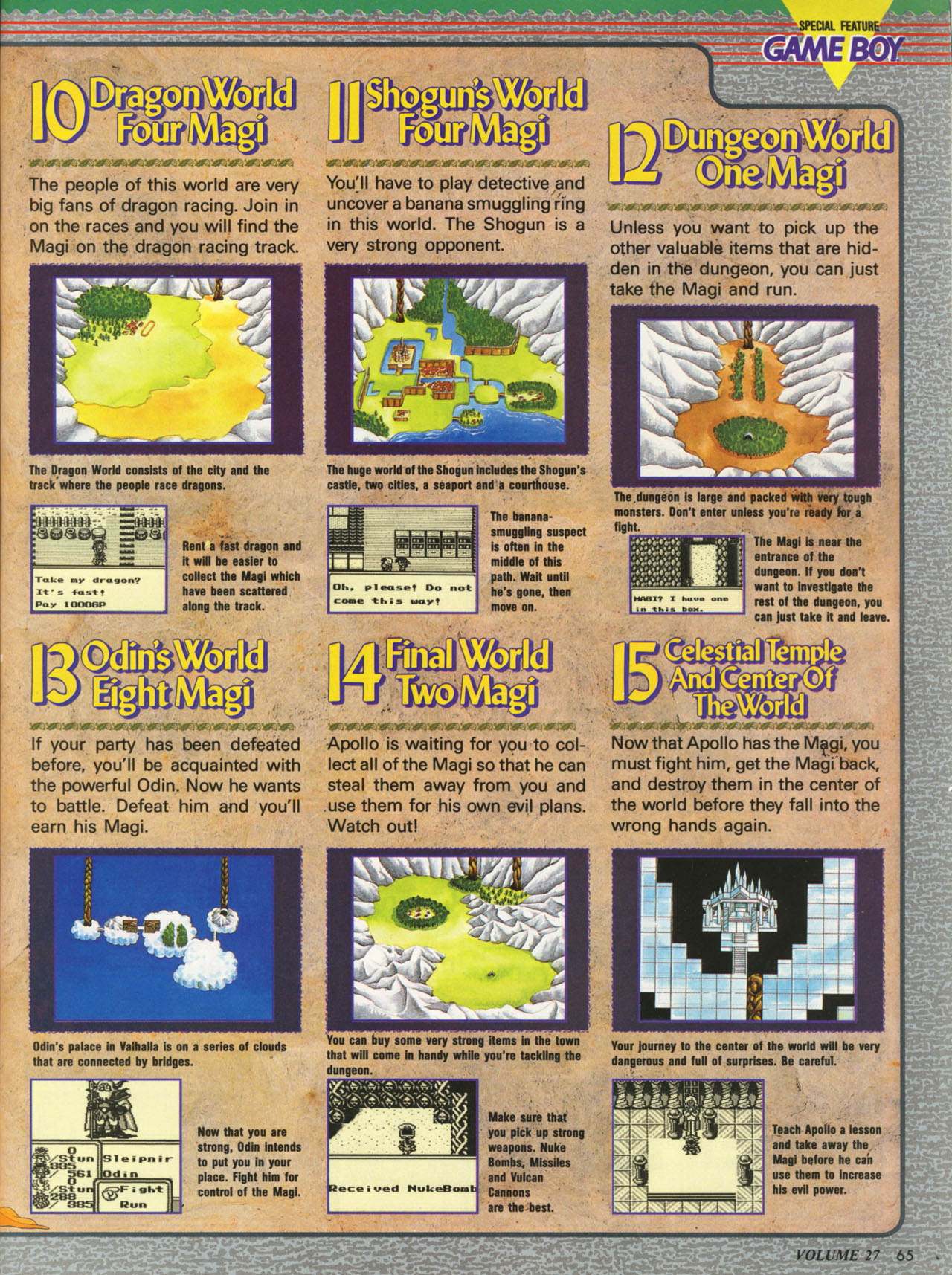 Read online Nintendo Power comic -  Issue #27 - 64