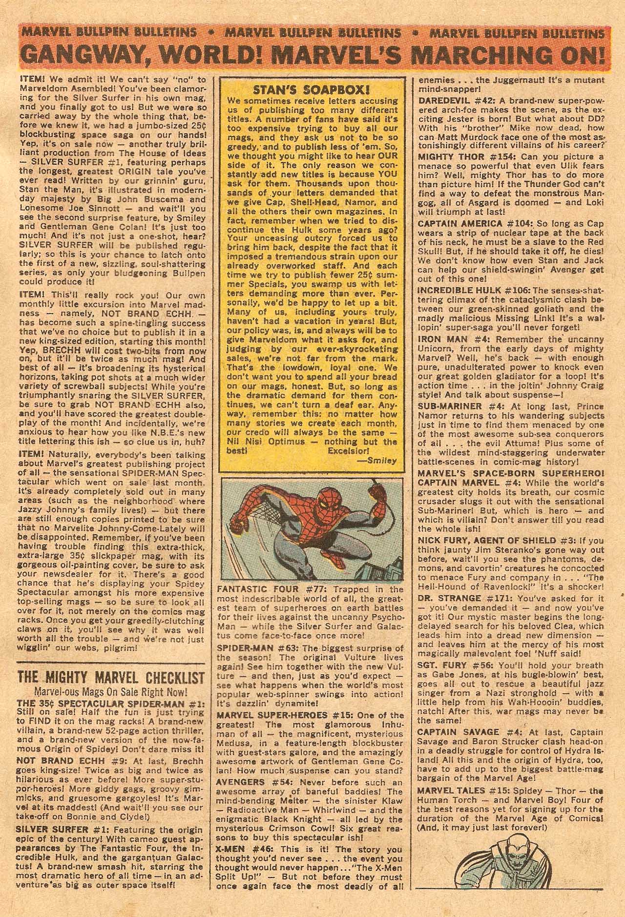 Read online Marvel Collectors' Item Classics comic -  Issue #16 - 65