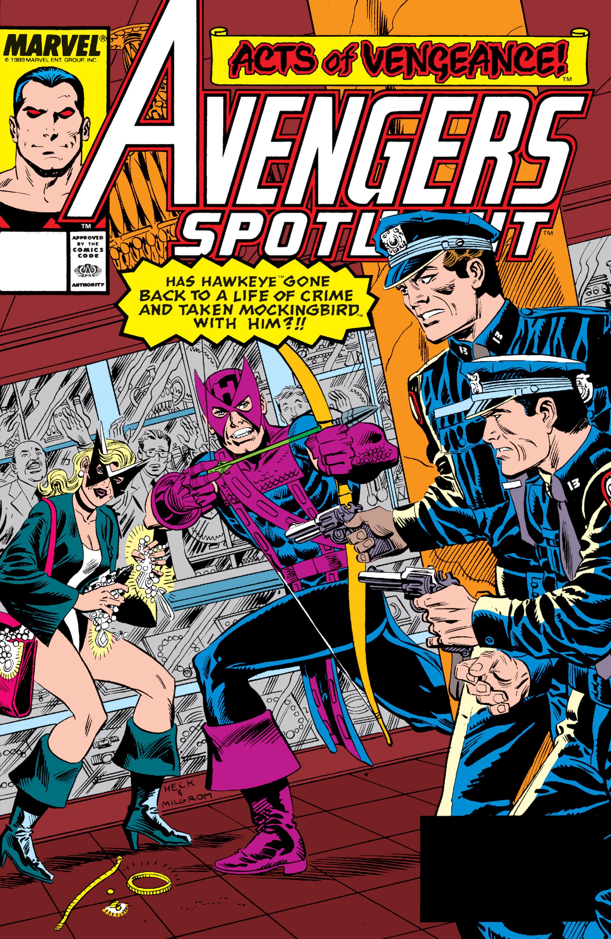 Read online Avengers Spotlight comic -  Issue #28 - 1