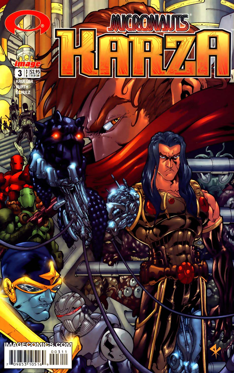 Read online Micronauts: Karza comic -  Issue #3 - 1