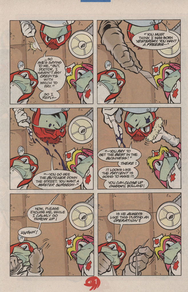 Read online Knuckles the Echidna comic -  Issue #15 - 5