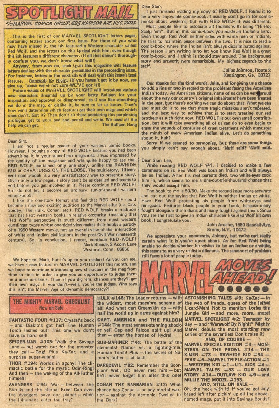 Read online Marvel Spotlight (1971) comic -  Issue #2 - 38