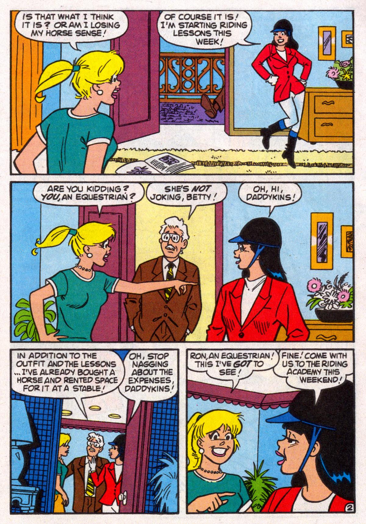 Read online Betty and Veronica Digest Magazine comic -  Issue #156 - 64