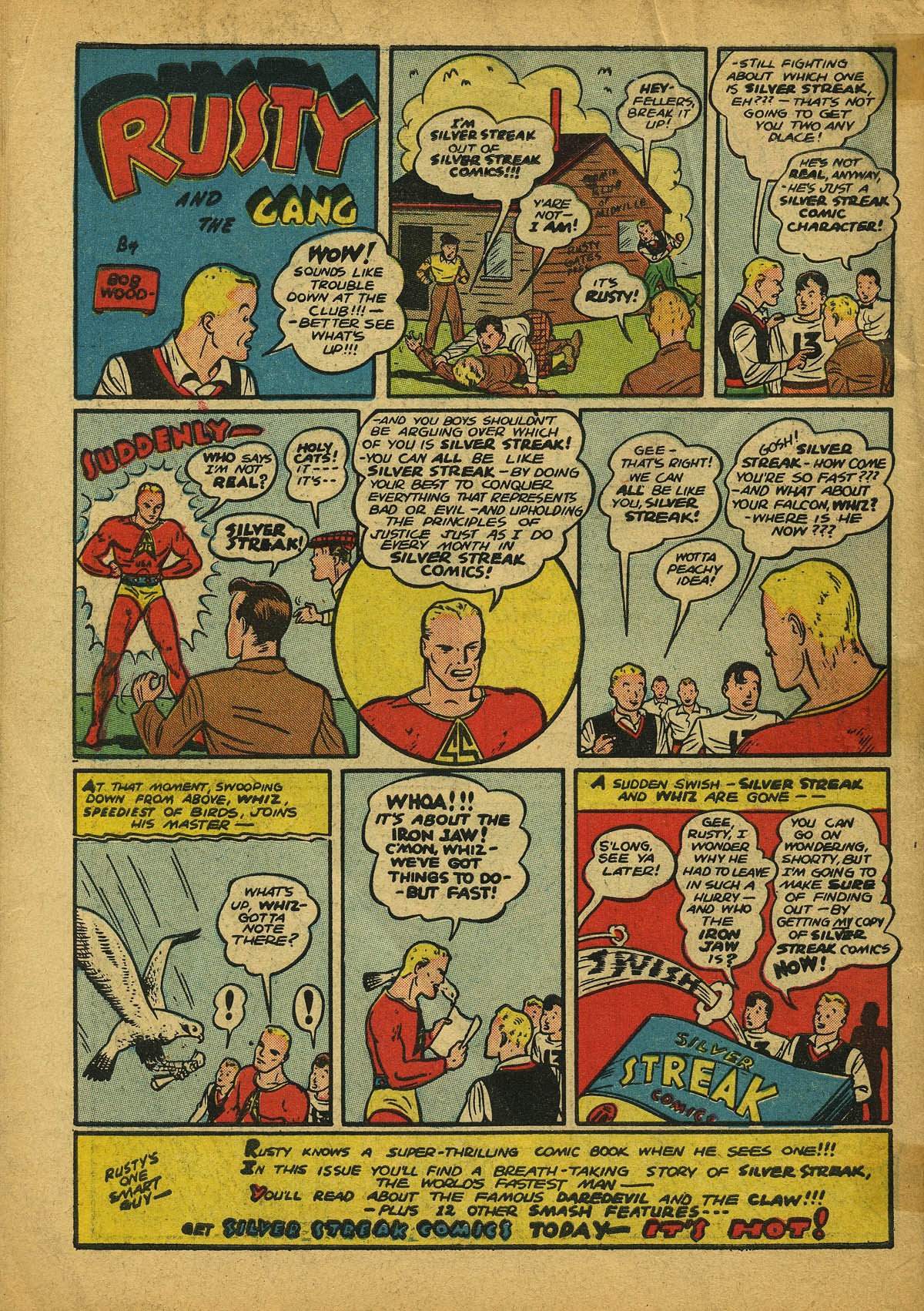 Read online Amazing Man Comics comic -  Issue #22 - 67