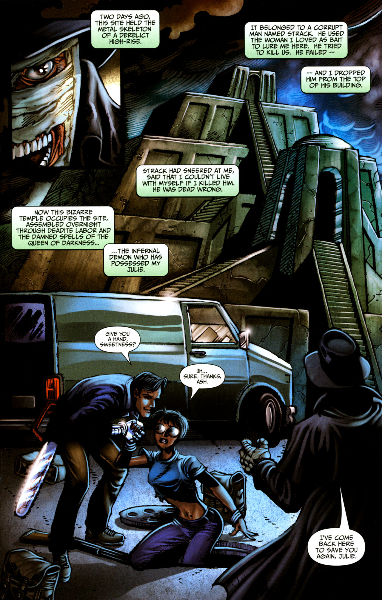 Read online Darkman vs. the Army of Darkness comic -  Issue #4 - 3