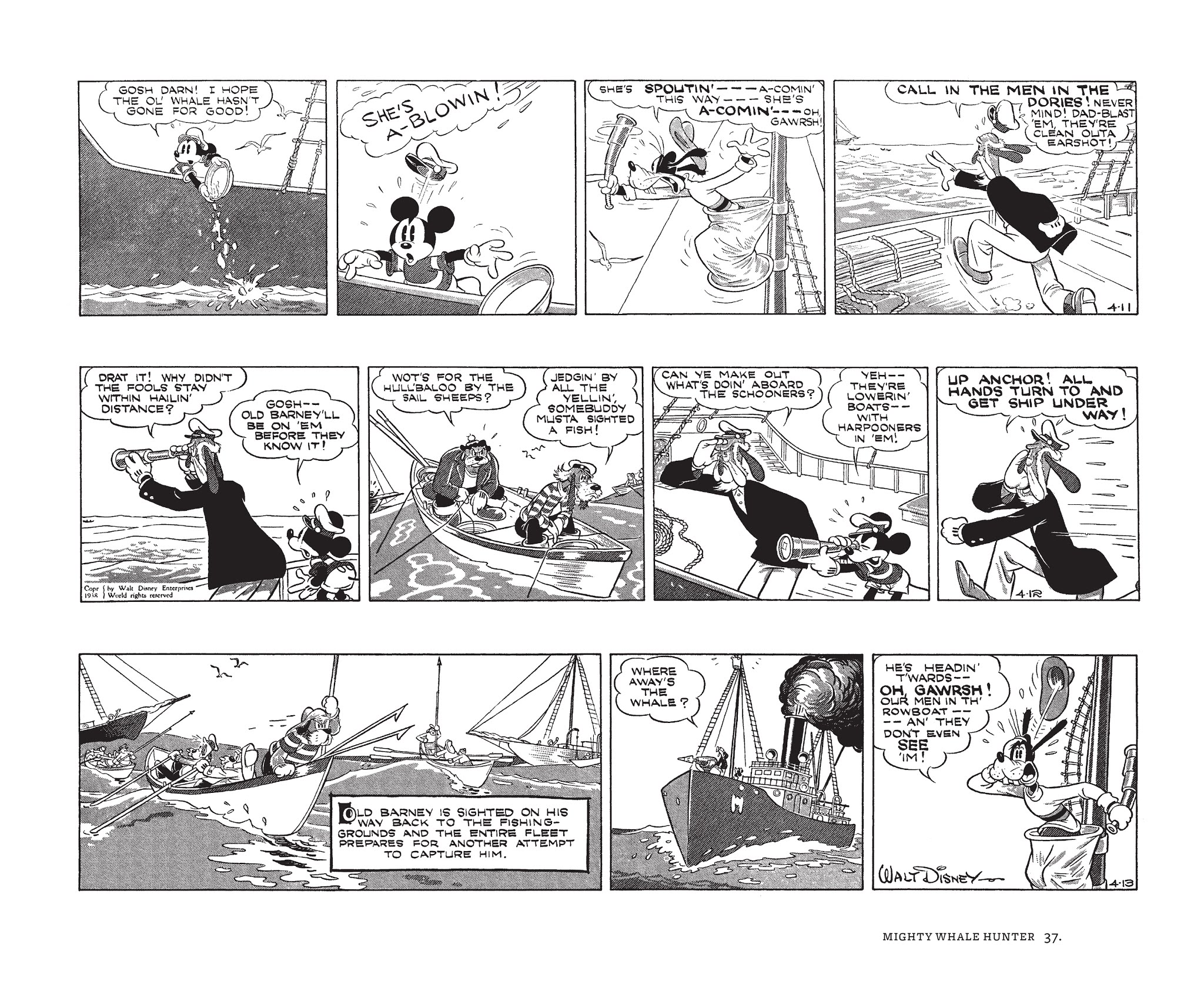 Read online Walt Disney's Mickey Mouse by Floyd Gottfredson comic -  Issue # TPB 5 (Part 1) - 37