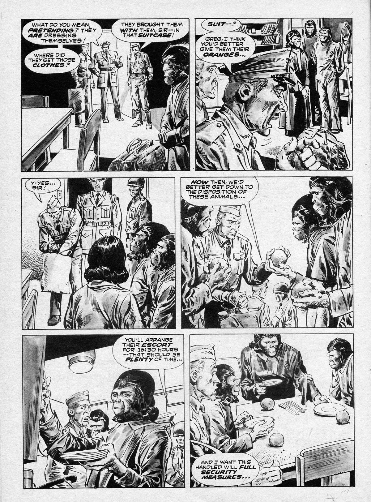 Read online Planet of the Apes comic -  Issue #12 - 58
