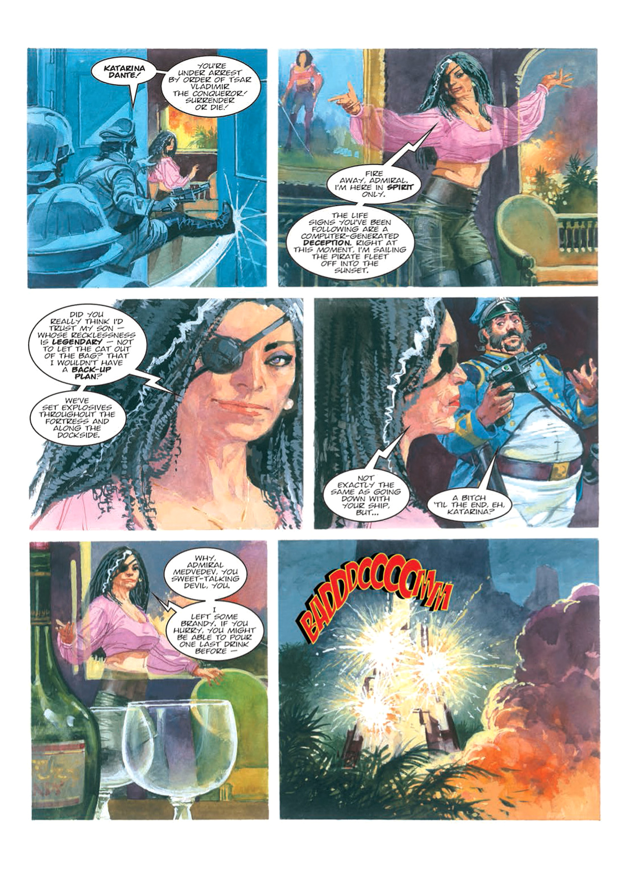 Read online Nikolai Dante comic -  Issue # TPB 9 - 97