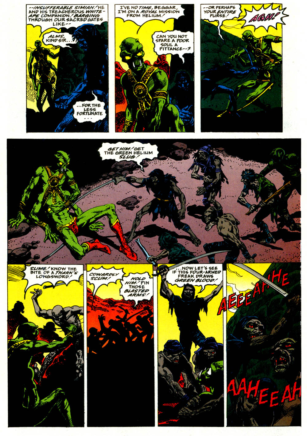 Read online Tarzan/John Carter: Warlords of Mars comic -  Issue #3 - 17