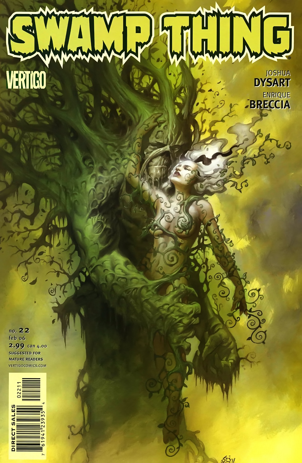 Read online Swamp Thing (2004) comic -  Issue #22 - 1