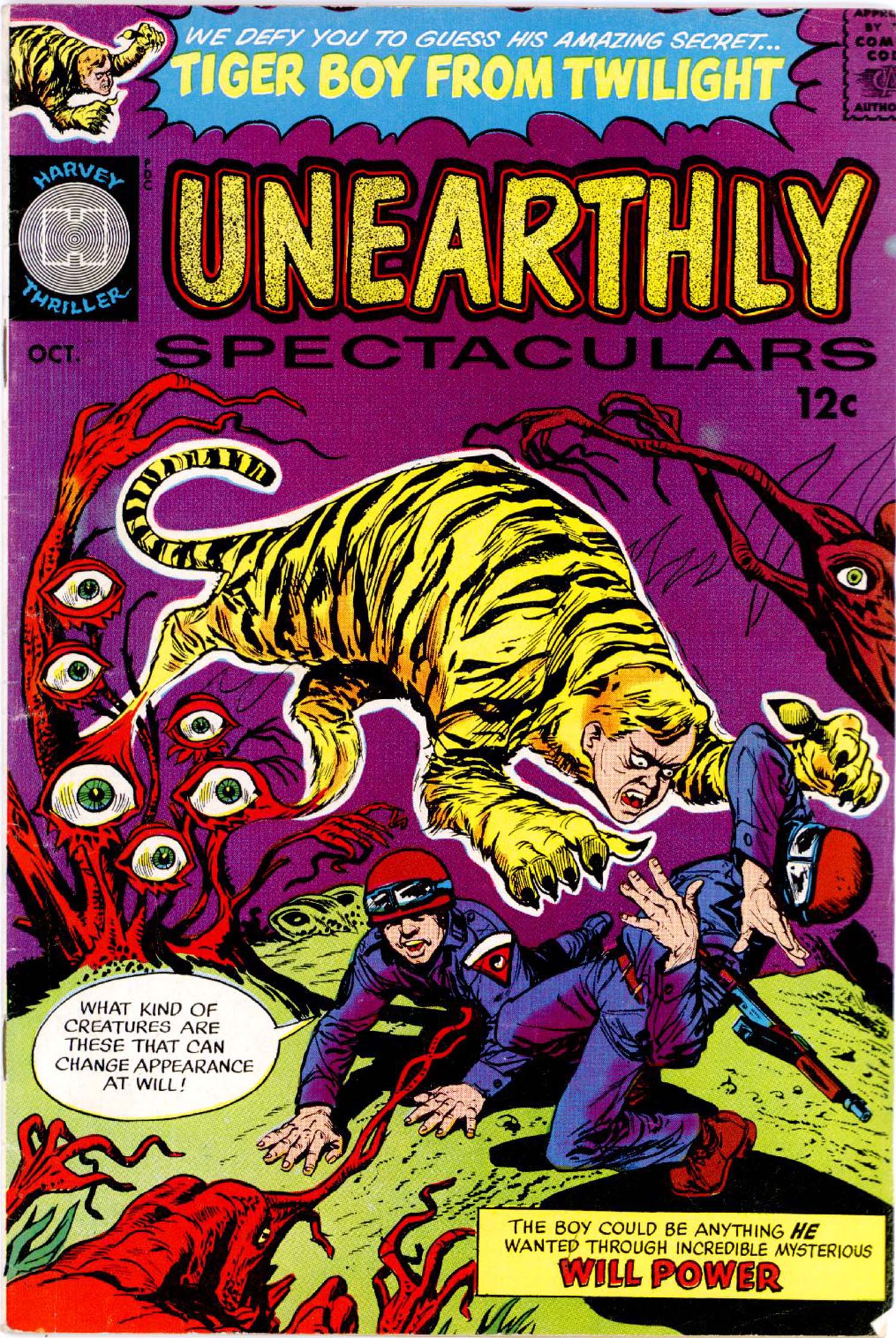 Read online Unearthly Spectaculars comic -  Issue #1 - 1