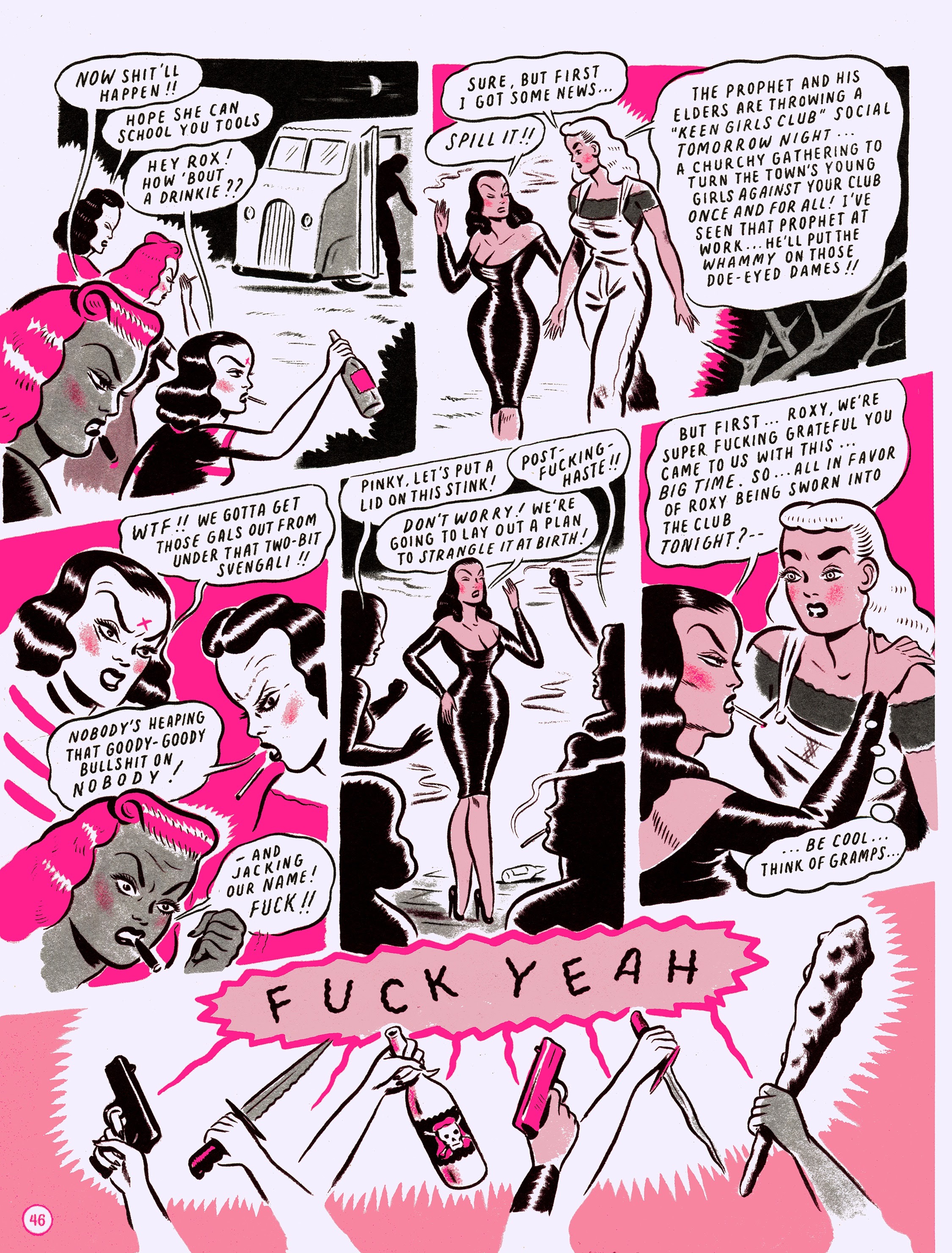 Read online Mean Girls Club: Pink Dawn comic -  Issue # TPB - 43