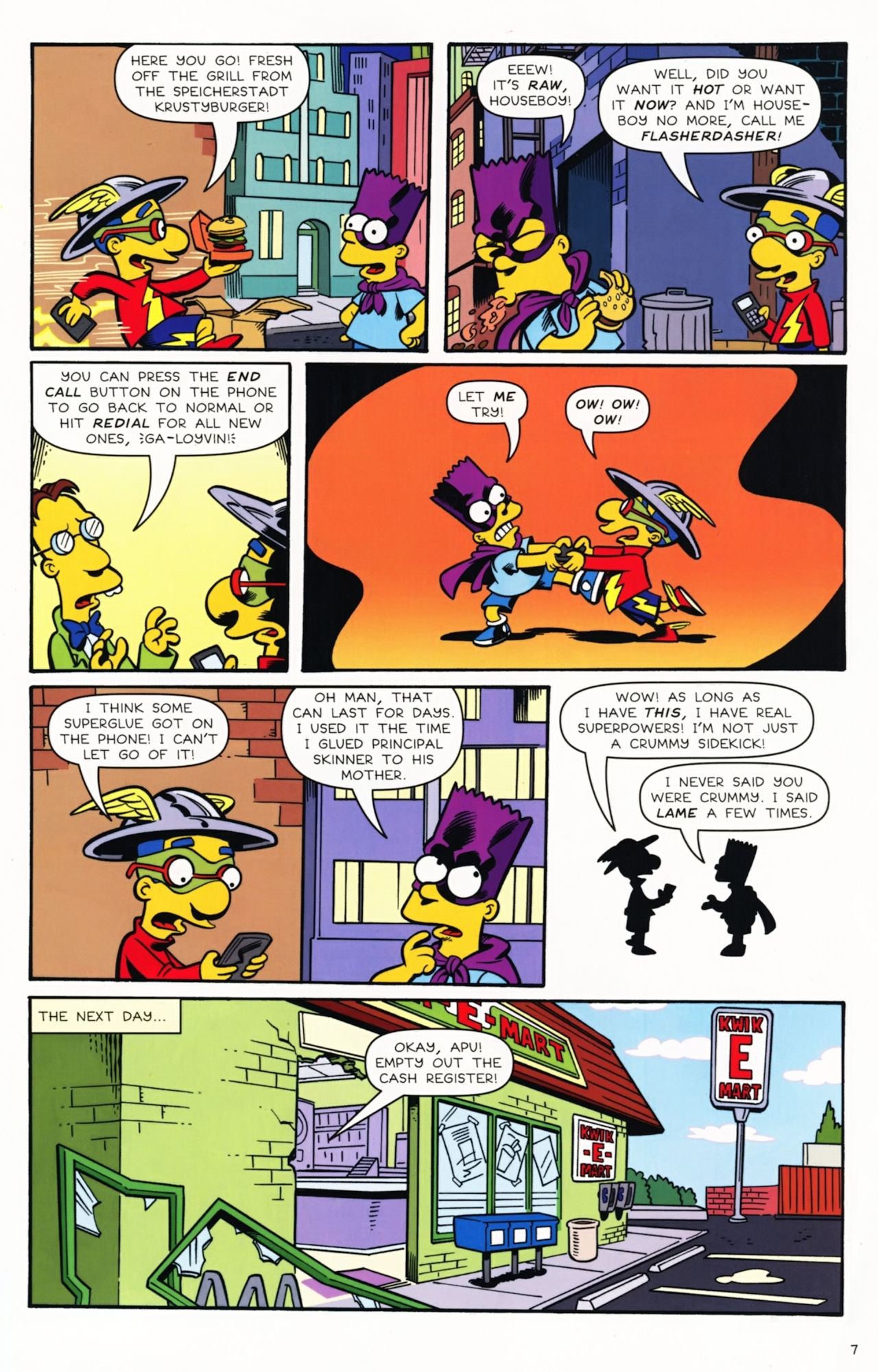 Read online Bongo Comics Presents Simpsons Super Spectacular comic -  Issue #12 - 9