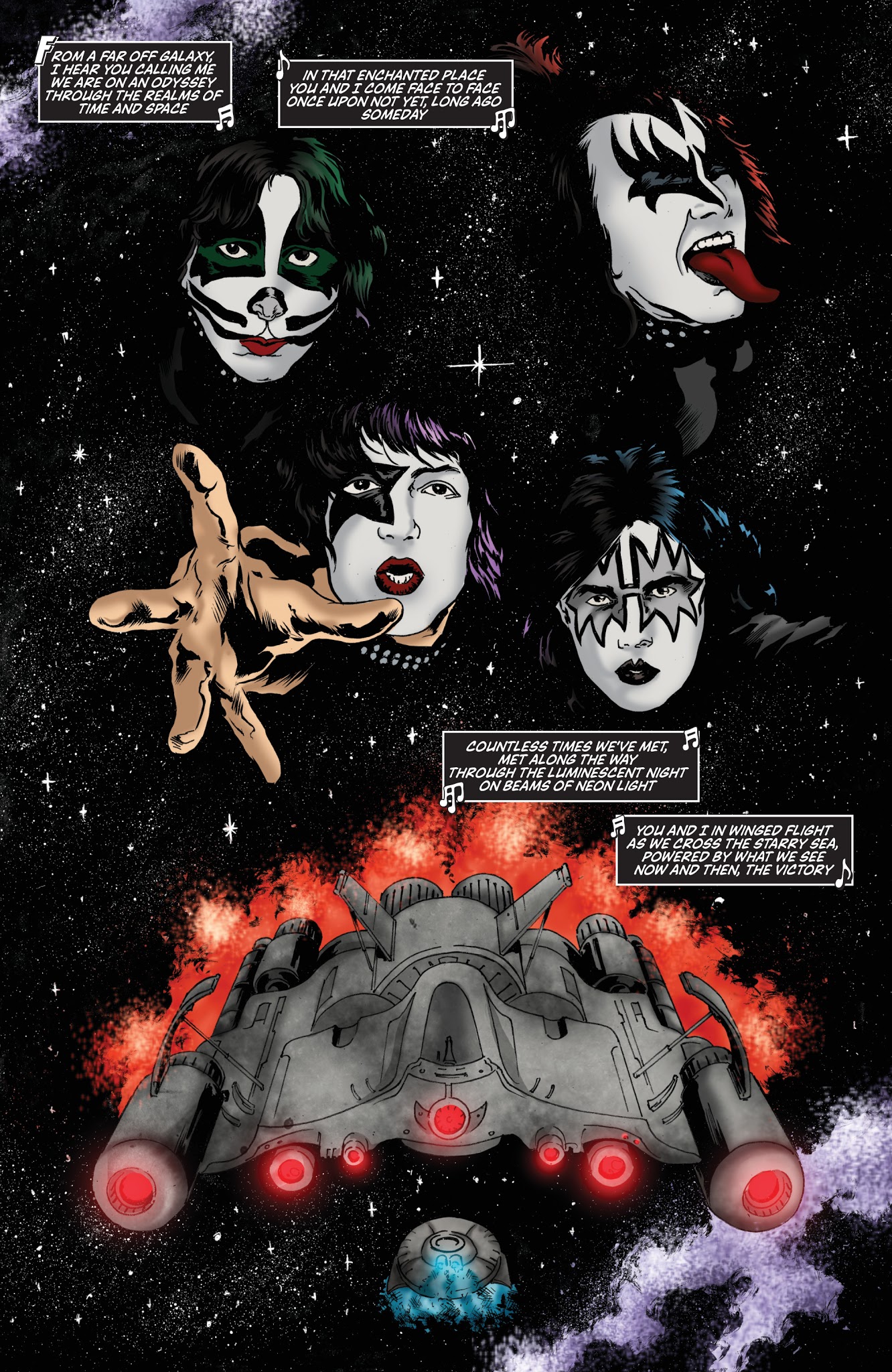 Read online KISS comic -  Issue #9 - 5